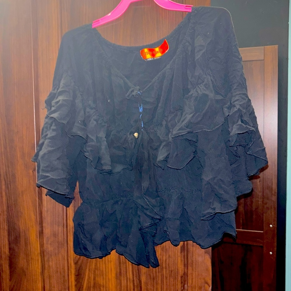 Cute black blouse
